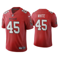 Men Tampa Bay Buccaneers #45 Devin White Vapor Limited Red Jersey