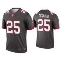 Men Tampa Bay Buccaneers #25 Giovani Bernard Pewter Legend Jersey