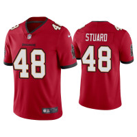 Men Tampa Bay Buccaneers #48 Grant Stuard Vapor Limited Red Jersey