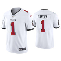 Men Tampa Bay Buccaneers #1 Jaelon Darden Vapor Limited White Jersey