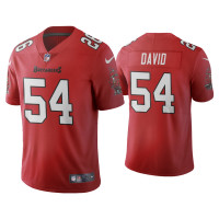 Men Tampa Bay Buccaneers #54 Lavonte David Vapor Limited Red Jersey