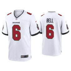 Men Tampa Bay Buccaneers #6 Le'Veon Bell White Game Jersey