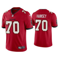 Men Tampa Bay Buccaneers #70 Robert Hainsey Vapor Limited Red Jersey