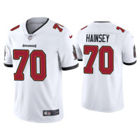 Men Tampa Bay Buccaneers #70 Robert Hainsey Vapor Limited White Jersey