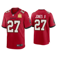 Men Tampa Bay Buccaneers #27 Ronald Jones II Super Bowl LV Champions Red Game Jersey