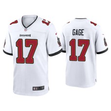 Men Tampa Bay Buccaneers #17 Russell Gage White Game Jersey