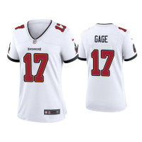 Women Tampa Bay Buccaneers #17 Russell Gage White Game Jersey