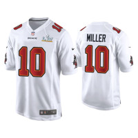 Men Tampa Bay Buccaneers #10 Scotty Miller Super Bowl LV White Game Fashion Jersey