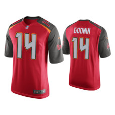 Men Tampa Bay Buccaneers #14 Chris Godwin Red Game Jersey