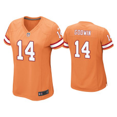 Women Tampa Bay Buccaneers #14 Chris Godwin Orange Game Jersey