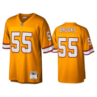 Men Tampa Bay Buccaneers #55 Derrick Brooks Orange Legacy Replica Jersey