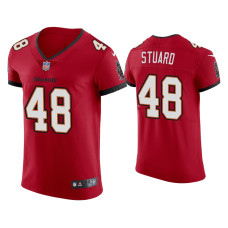 Men Tampa Bay Buccaneers #48 Grant Stuard Red Vapor Elite Jersey