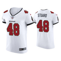 Men Tampa Bay Buccaneers #48 Grant Stuard White Vapor Elite Jersey