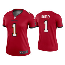 Women Tampa Bay Buccaneers #1 Jaelon Darden Red Legend Jersey