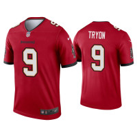 Men Tampa Bay Buccaneers #9 Joe Tryon Red Legend Jersey