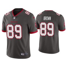 Men Tampa Bay Buccaneers #89 John Brown Vapor Limited Pewter Jersey