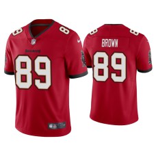 Men Tampa Bay Buccaneers #89 John Brown Vapor Limited Red Jersey