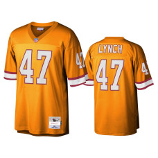 Men Tampa Bay Buccaneers #47 John Lynch Orange Legacy Replica Jersey