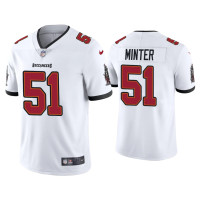 Men Tampa Bay Buccaneers #51 Kevin Minter Vapor Limited White Jersey