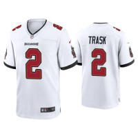 Men Tampa Bay Buccaneers #2 Kyle Trask White Game Jersey