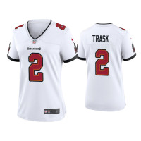 Women Tampa Bay Buccaneers #2 Kyle Trask White Game Jersey