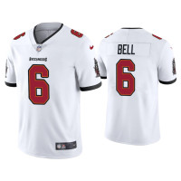 Men Tampa Bay Buccaneers #6 Le'Veon Bell Vapor Limited White Jersey