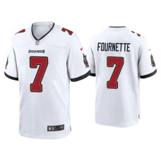 Men Tampa Bay Buccaneers #7 Leonard Fournette White Game Jersey