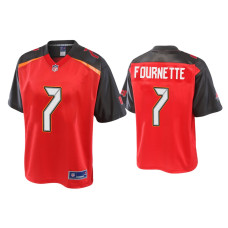 Men Tampa Bay Buccaneers #7 Leonard Fournette Red Pro Line Jersey