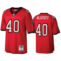 Men Tampa Bay Buccaneers #40 Mike Alstott Red Legacy Replica Jersey