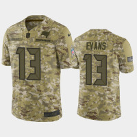 Men Tampa Bay Buccaneers #13 Mike Evans Nike Salute to Service Limited Jersey - Camo