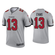 Men Tampa Bay Buccaneers #13 Mike Evans Gray Inverted Legend Jersey