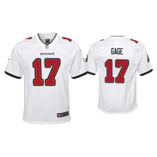 Youth Tampa Bay Buccaneers #17 Russell Gage White Game Jersey