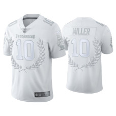 Men Tampa Bay Buccaneers #10 Scotty Miller White Platinum Limited Jersey