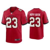 Men Tampa Bay Buccaneers #23 Sean Murphy-Bunting Red Game Jersey