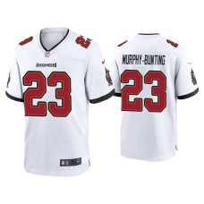 Men Tampa Bay Buccaneers #23 Sean Murphy-Bunting White Game Jersey