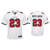 Youth Tampa Bay Buccaneers #23 Sean Murphy-Bunting White Game Jersey