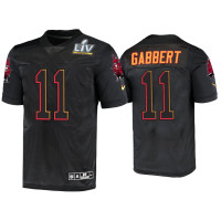 Men Tampa Bay Buccaneers #11 Blaine Gabbert Black Super Bowl LV Jersey