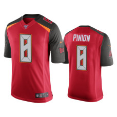 Men Tampa Bay Buccaneers #8 Bradley Pinion 100th Season Red Vapor Limited Jersey