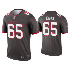 Men Tampa Bay Buccaneers #65 Alex Cappa Pewter Legend Jersey