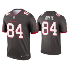 Men Tampa Bay Buccaneers #84 Cameron Brate Pewter Legend Jersey