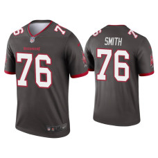 Men Tampa Bay Buccaneers #76 Donovan Smith Pewter Legend Jersey