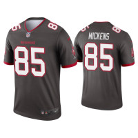 Men Tampa Bay Buccaneers #85 Jaydon Mickens Pewter Legend Jersey