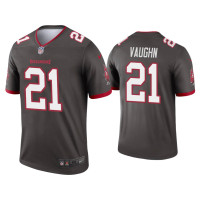 Men Tampa Bay Buccaneers #21 Ke'Shawn Vaughn Pewter Legend Jersey