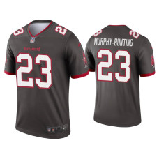 Men Tampa Bay Buccaneers #23 Sean Murphy-Bunting Pewter Legend Jersey