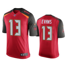 Men Tampa Bay Buccaneers #13 Mike Evans 100th Season Red Vapor Limited Jersey