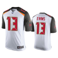 Men Tampa Bay Buccaneers #13 Mike Evans 100th Season White Vapor Limited Jersey