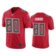 Men Tampa Bay Buccaneers #80 100th Season O.J. Howard Red Limited Jersey