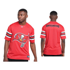 Men Tampa Bay Buccaneers Red Team Logo Replica Jersey