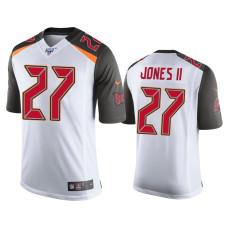 Men Tampa Bay Buccaneers #27 Ronald Jones II 100th Season White Vapor Limited Jersey