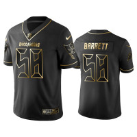 Men Tampa Bay Buccaneers #58 2019 Golden Edition Vapor Untouchable Limited Shaquil Barrett Black Jersey